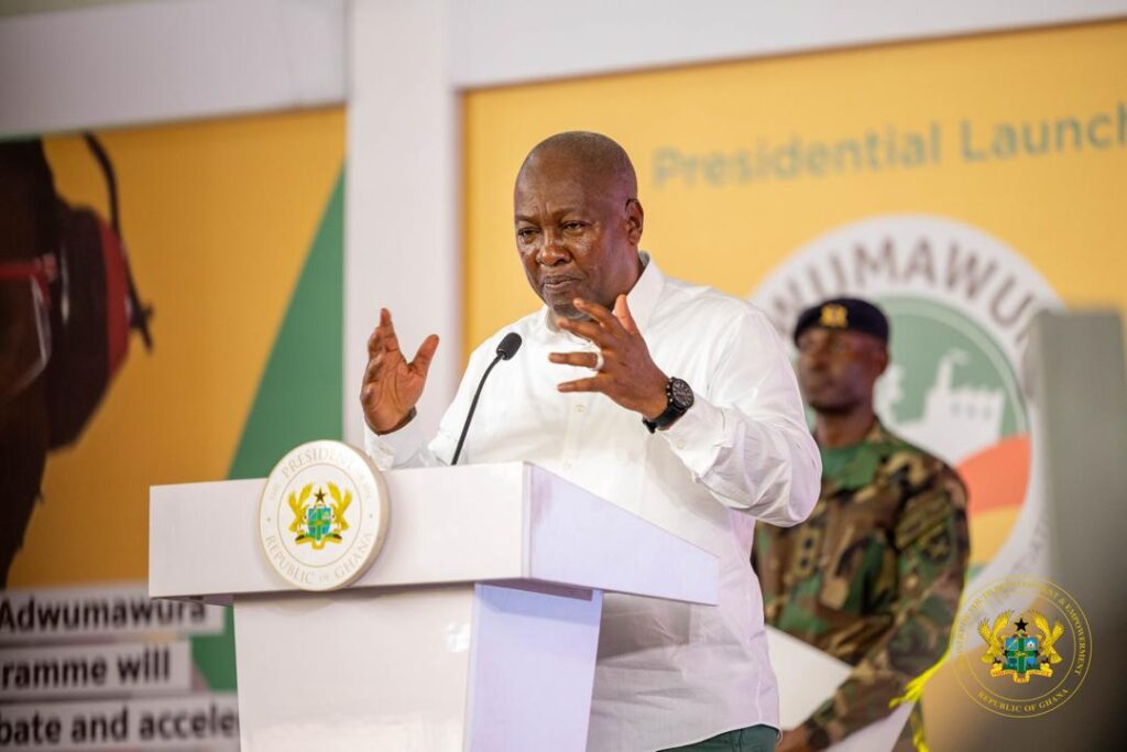 HE President John Dramani Mahama