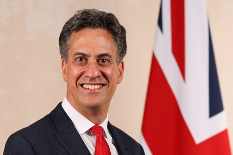 Ed Miliband the UK Secretary of State for Energy Security and Net Zero
