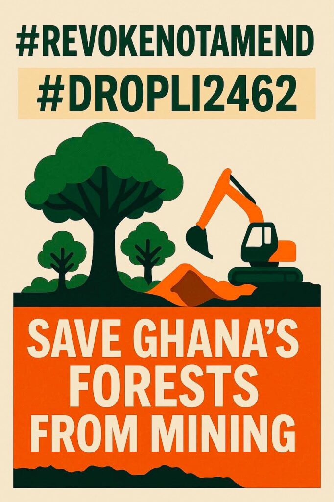 Mining in Forest Reserves