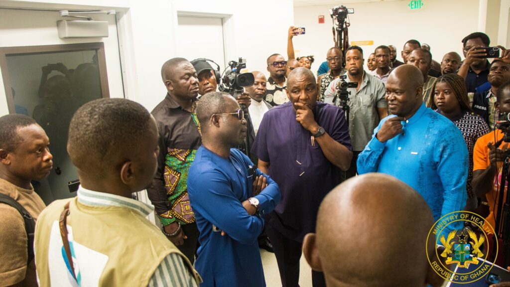 Health Minister Decries Ridge Hospital's Poor Maintenance Culture 3 MoH @Ridge 2