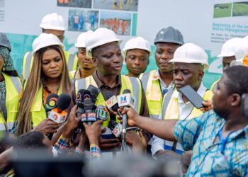 Parliament Sanitation Committee visits Zoomlion Composite site