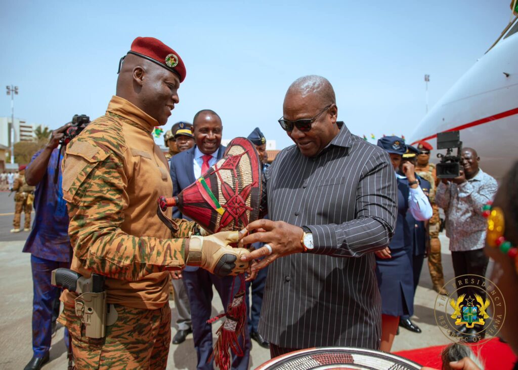 President Mahama @Burkina 1