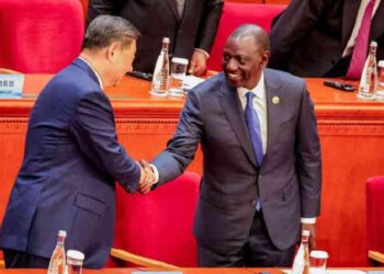 President Xi Jinping and  President William Ruto