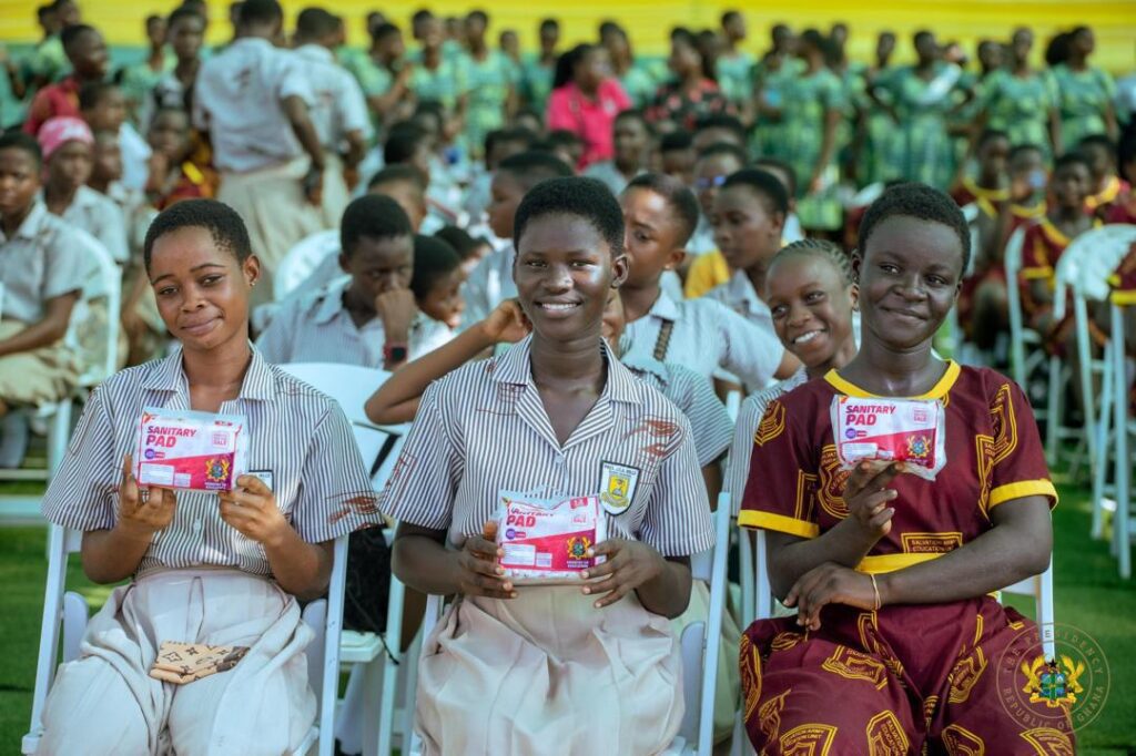 Education Minister Champions Free Sanitary Pad Initiative Launch 4 Sanitary Pad launch 4