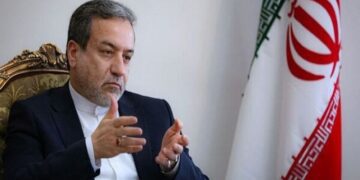 Iranian Foreign Minister, Abbas Araghchi.