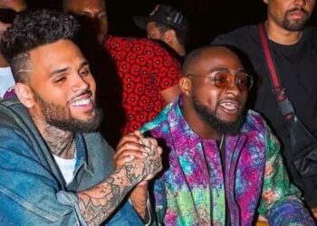 Chris Brown and Davido