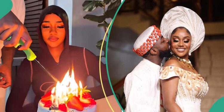 Davido and his wife, Chioma