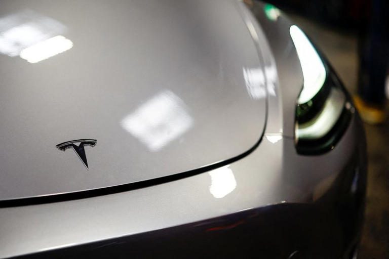 Tesla Profits Sink
