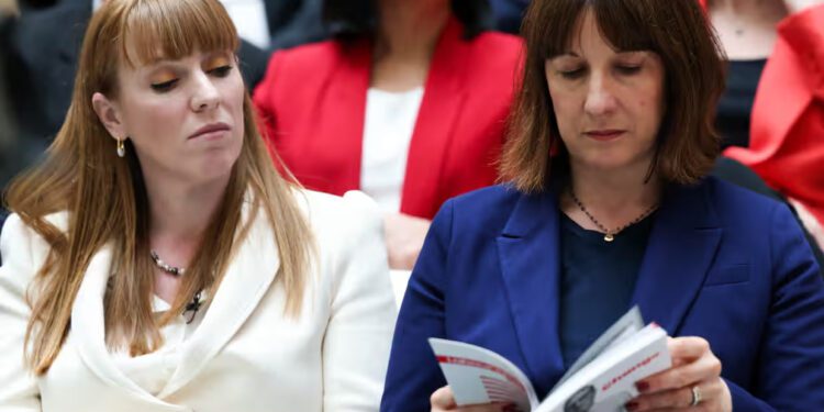 Angela Rayner and Rachel Reeves