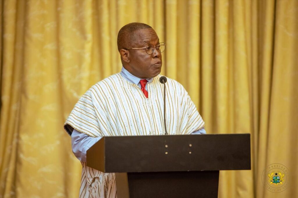Chairman of the National Development Planning Commission, Dr Nii Moi Thompson