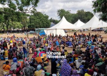 Some of the undocumented immigrants arrested by the Ghana Immigration Service (GIS)