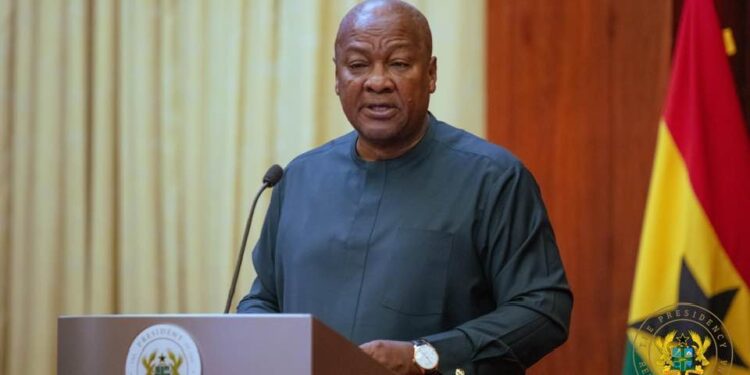 HE President John Dramani Mahama