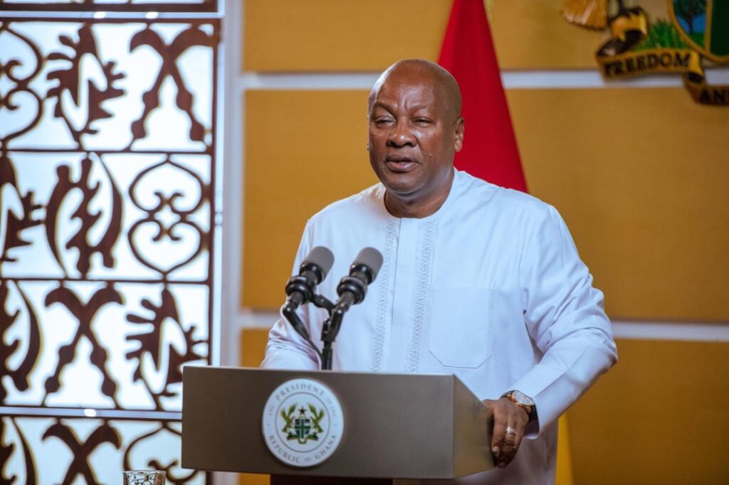 HE President John Dramani Mahama