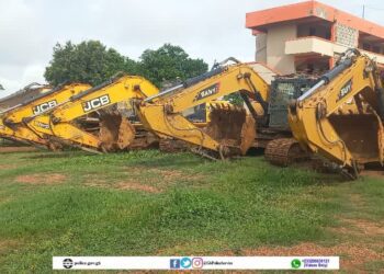 Police, District Assembly Launch Anti-Galamsey Raid in Ahafo Ano, Mining, Operation