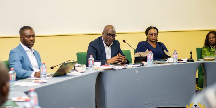 CRC Members led by Prof. H. Kwesi Prempeh