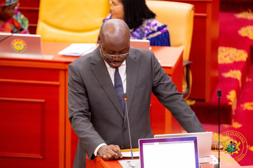Dr Cassiel Ato Forson, Ghana's Minister for Finance