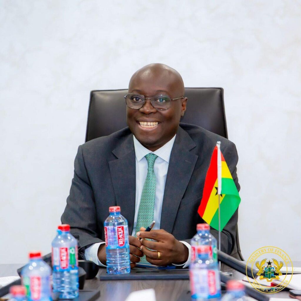 Hon. Dr Cassiel Ato Forson, Ghana’s Minister for Finance,