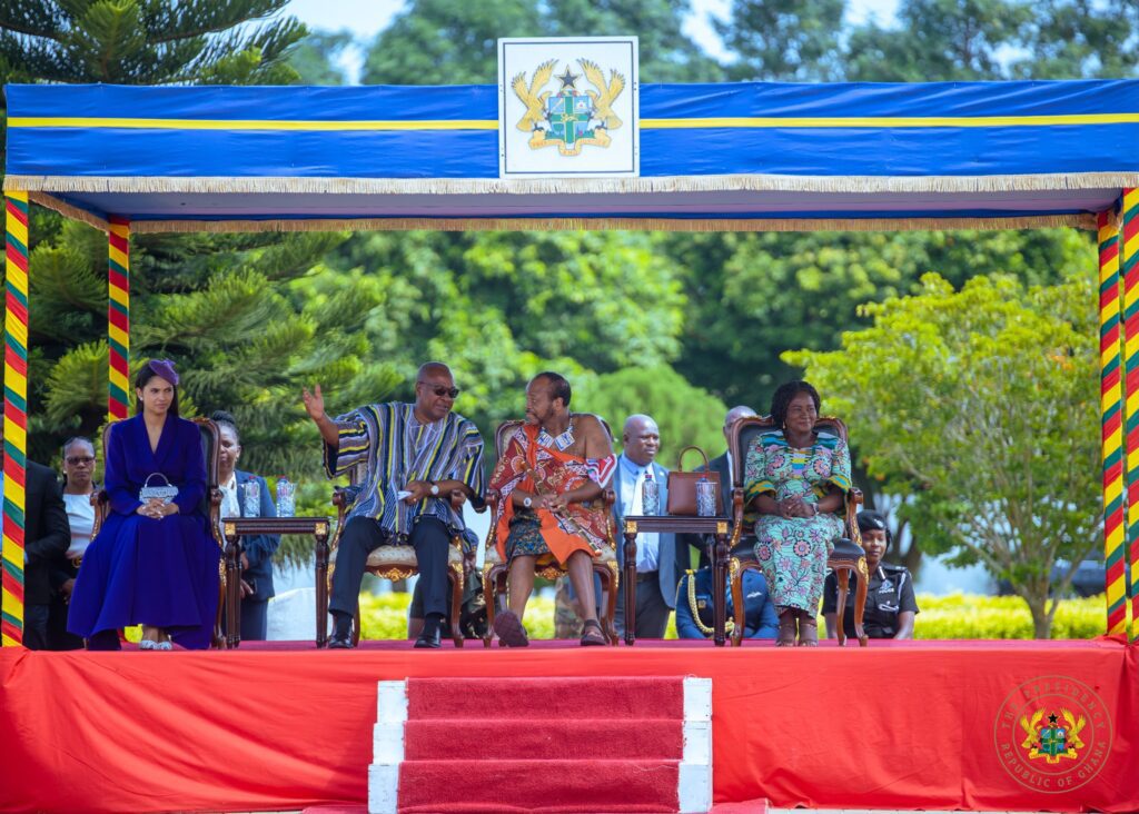 Ghana host King Mswati III