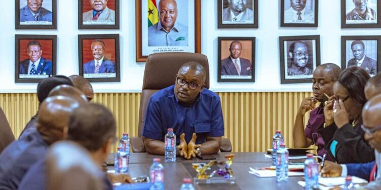 Hon. John Abdulai Jinapor, Minister for Energy and Green Transition