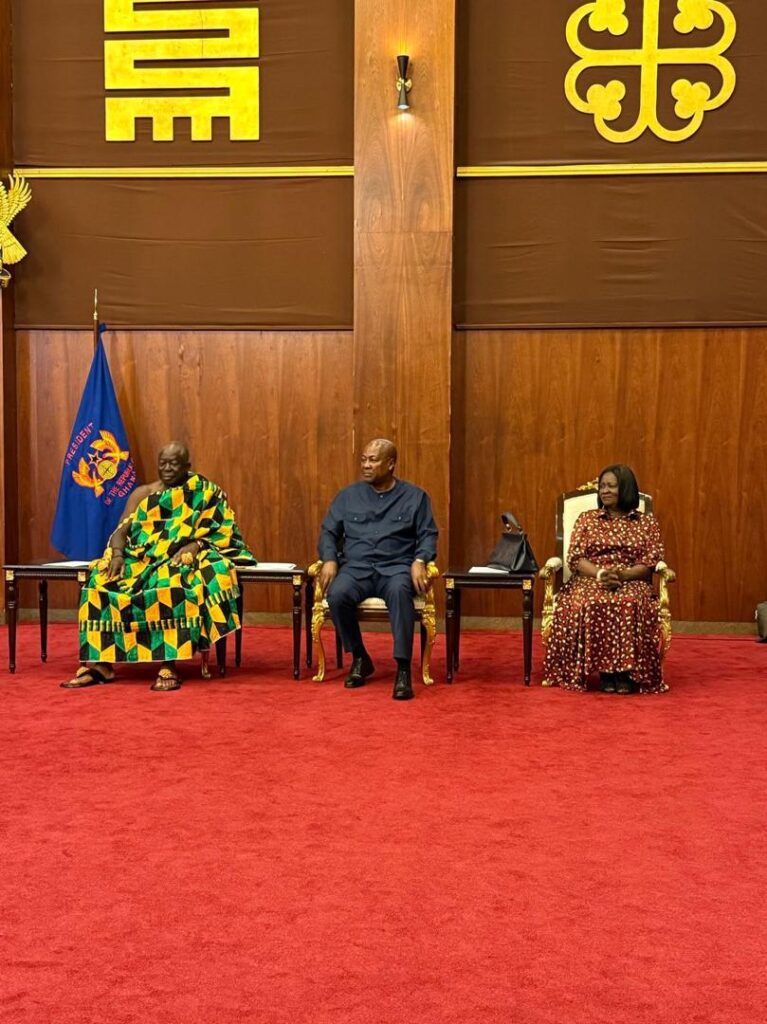 Otumfuo @Jubilee House