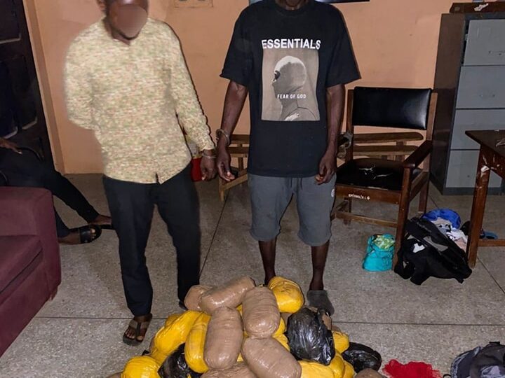 Police arrests two in Oti for possession of drugs