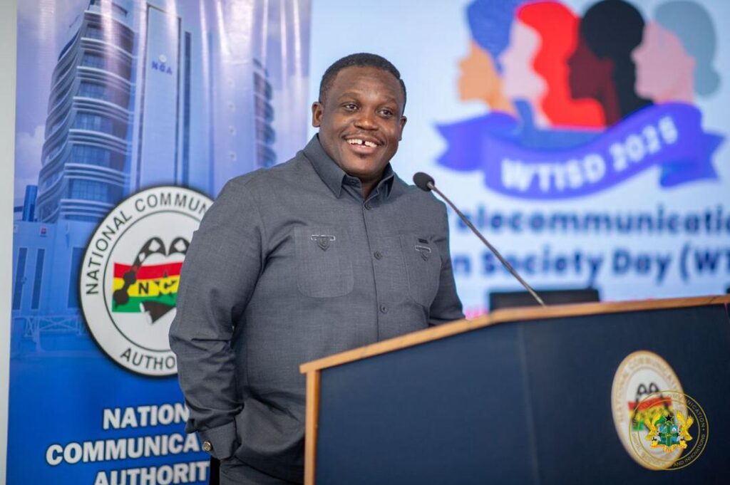 Hon. Samuel Nartey George, Ghana’s Minister of Communications, Digital Innovation and Technology