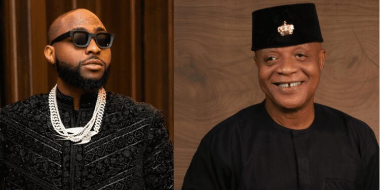 Davido and Bright Chimezie