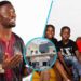 Kwaku Manu with his children