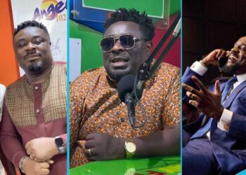 Okyeame Kwame, Okyeame Quophi, and Sarkodie respectively