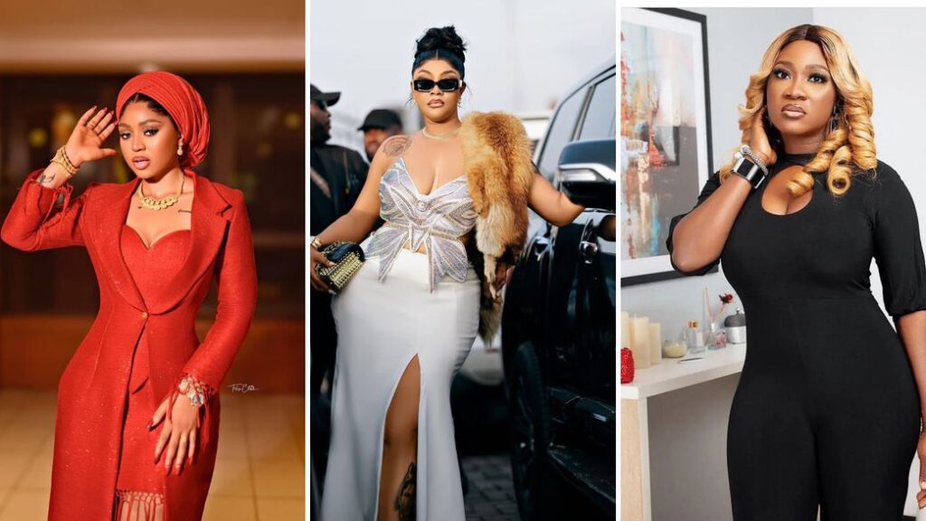 Angela Okorie Reacts to Regina Daniels' Claims