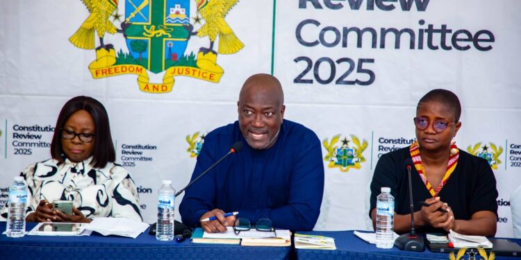 CRC Releases Revised Schedule for Southern Zonal Engagements 1 Prof. H. Kwesi Prempeh, Chairman of the Constitutional Review Committee