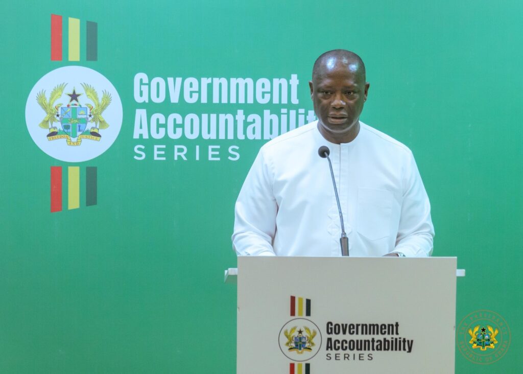 Ghana’s Minister for Lands and Natural Resources, Hon. Emmanuel Armah Kofi Buah