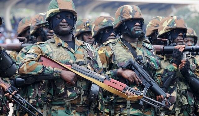 Officers of the Ghana Armed Forces