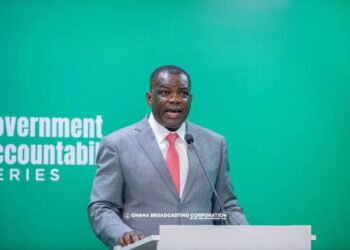 Minister for Roads and Highways, Hon. Kwame Governs Agbodza