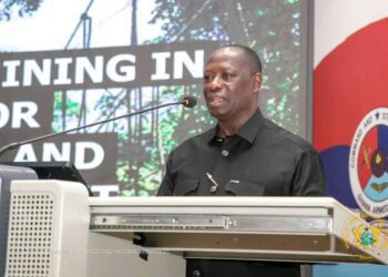 Hon. Emmanuel Armah-Kofi Buah, Minister for Lands and Natural Resources