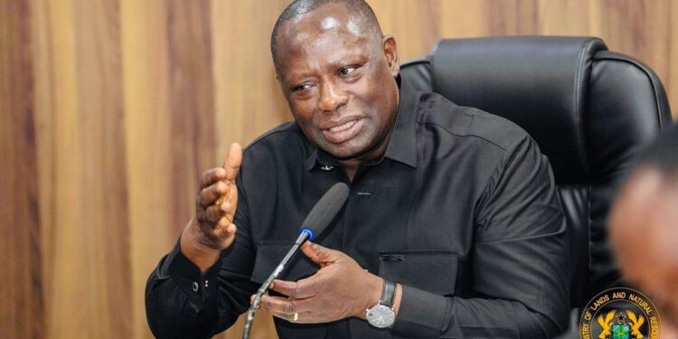 Hon. Emmanuel Armah-Kofi Buah, Minister for Lands and Natural Resources