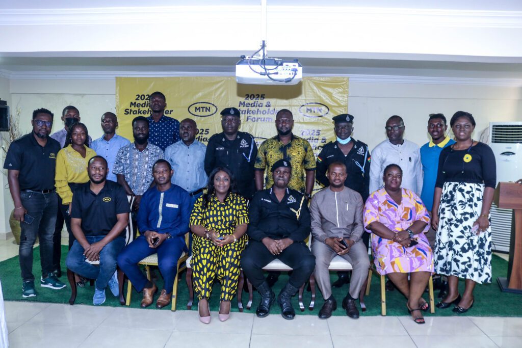 MTN Officials with some Stakeholders at the Fourm