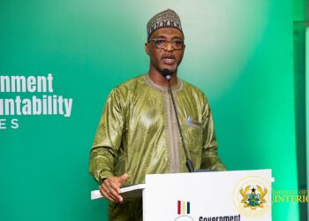 Minister for the Interior, Hon. Mohammed Mubarak Muntaka