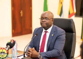 Ghana’s Minister for Defence, Dr. Edward Omane Boamah
