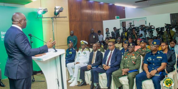 Minister for Defence, Dr Edward Omane Boamah