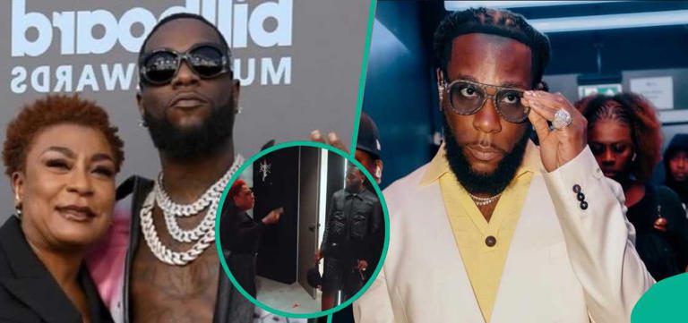 Burna Boy's Mum Hypes Him