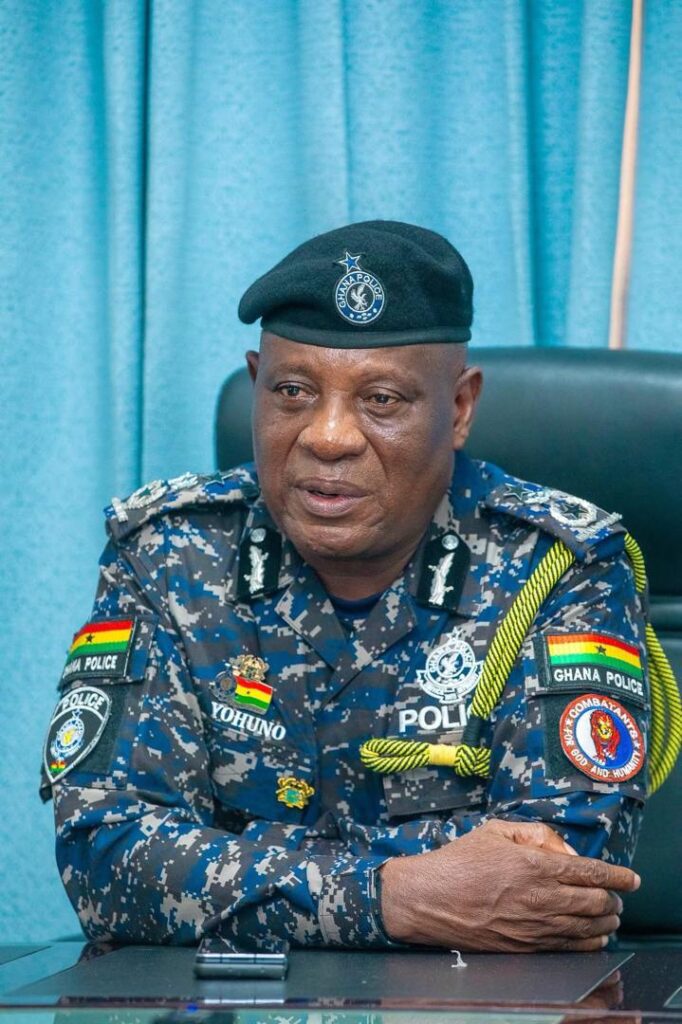 Inspector-General of Police (IGP), COP Christian Tetteh Yohonu