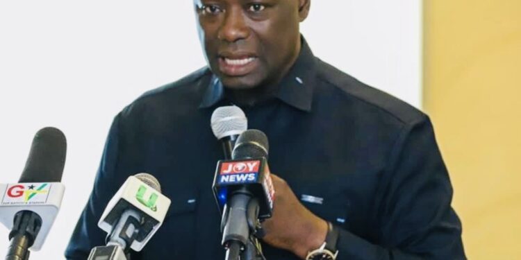 Hon. Emmanuel Armah-Kofi Buah (MP), Minister for Lands and Natural Resources