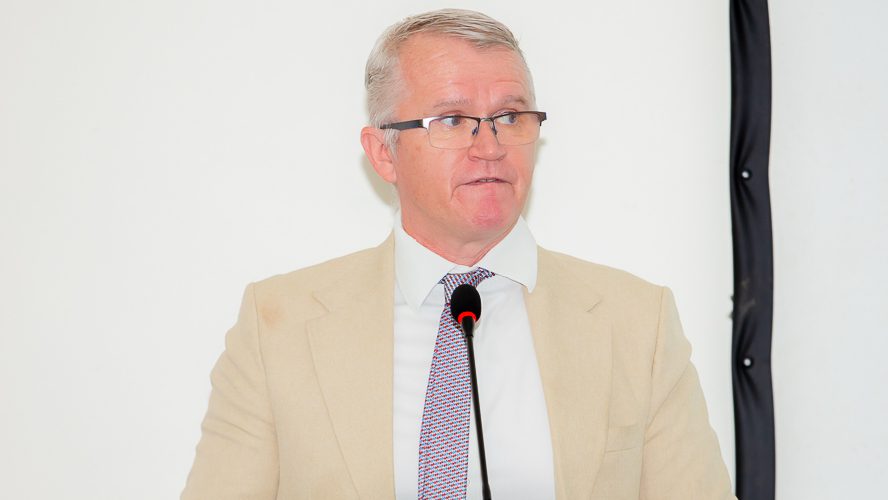 Mr. Keith McMahon UKs Deputy High Commissioner to Ghana