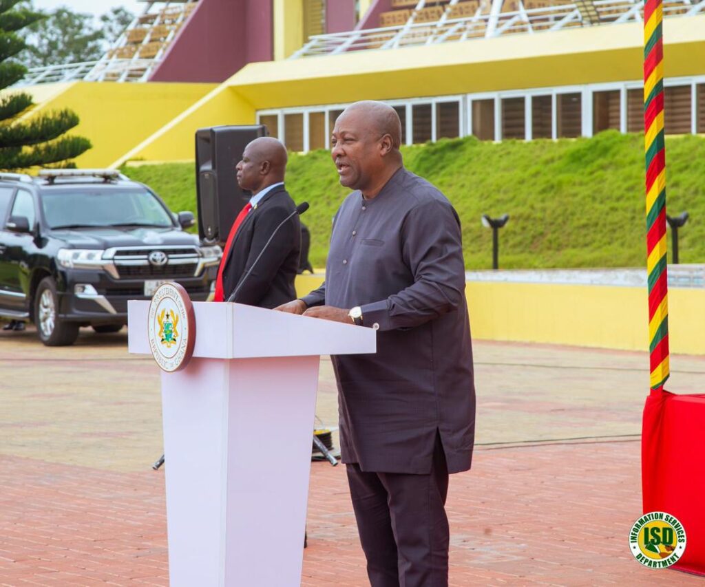 President Mahama @Volta Regional House of Chiefs Metting