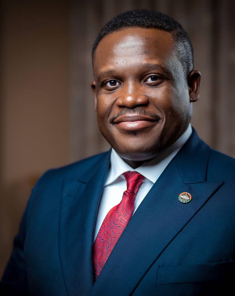 Ghana’s Minister for Communications, Digital Technology and Innovations, Hon. Samuel Nartey George
