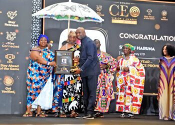 Shaibu Haruna Crowned ‘CEO of the Year – Fintech’ at 4th Ghana CEO Awards