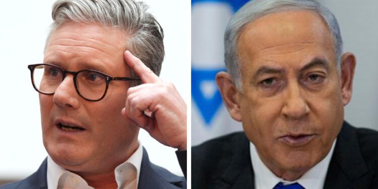Starmer Warns Netanyahu Against Gaza City Invasion