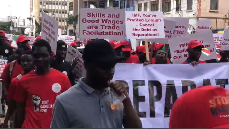 TUC Petitions AfCFTA on Ghanas GHS 800 Billion Debt Burden 1