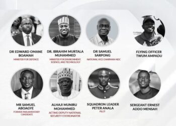 Helicopter Crash Victims